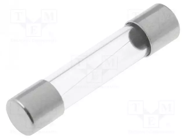 LIERIÖMÄINEN,LASISULAKE - 200MA - 250VAC - Sulakkeet 6,3x32mm - hitaat - 0313.200HXP - 1