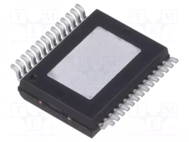 IC: DRIVER - HIGH-/LOW-SIDE,PORTIN OHJAIN - SPI - POWERSSO28 - 0,8A - Ajuripiirit - L9733XP - 1