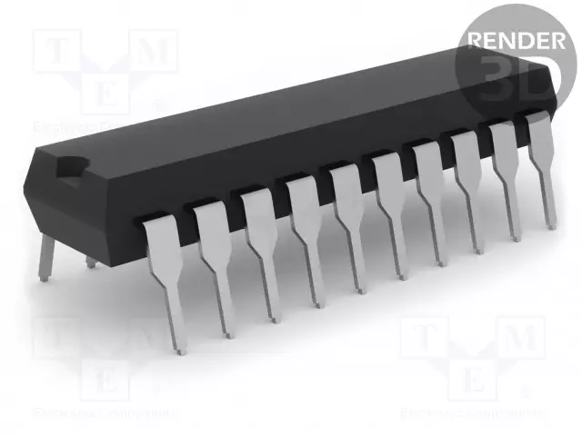 IC: PIC-MIKRO-OHJAIN - 16KB - 32MHZ - I2C,IRDA,PWM,SPI,UART - THT - PIC 16-bit sarja - 24F16KA301-EP - 1