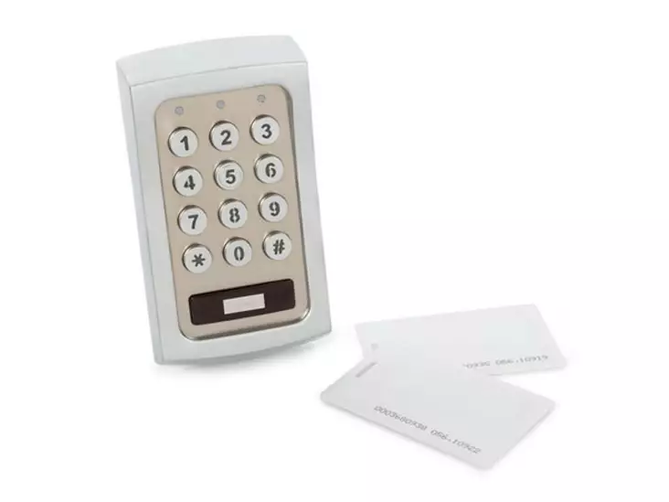 Keypad with RFID for Velbus - Taloautomaatio - VMBKP - 1