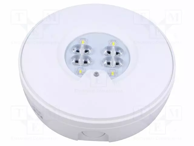 LAMPUN: LED HÄTÄVALAISIMET - ROUNDTECH - IP65 - VALKOINEN - 1,1W - Lampunkannat ja adapterit led tuotteisin - RT2SSEO200STF1HIP - 1