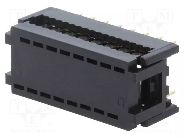 LIITIN: IDC - PIN: 16 - IDC,THT - - 2X8 - PINNOITUS: TINATTU - IDC liittimet - AWDIL-16P - 1