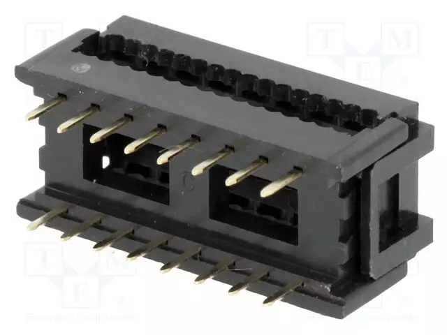 LIITIN: IDC - PIN: 16 - - 2,54MM - 2X8 - 1,27MM - IDC liittimet - AWDILR-16P - 1
