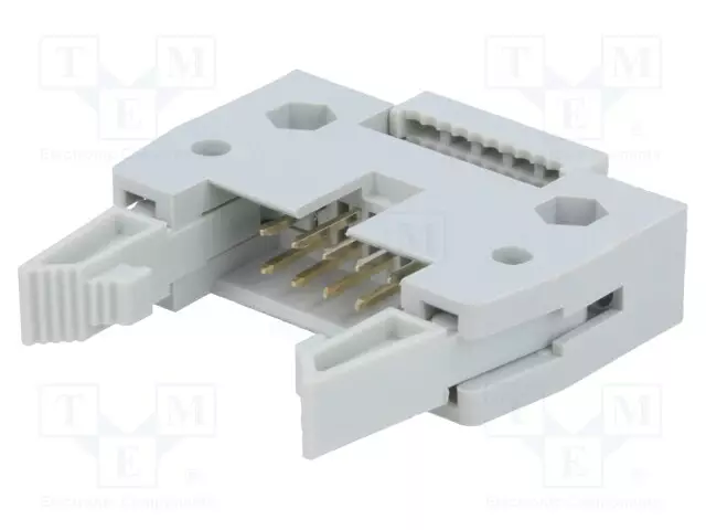LIITIN: IDC - PISTOKE - UROS - PIN: 10 - 3A - 125V - IDC - - 2,54MM - IDC liittimet - AWHP-10P - 1