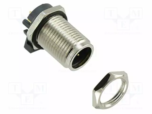 LIITIN: M12 - M12 liittimet - 4301191-AMP - 1