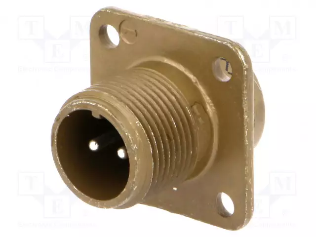 LIITIN: PYÖREÄT - PISTORASIA - KAULUS (4 AUKKOA),PANEELIASENNETTAVA - PIN: 2 - C16-1 EcoMate liittimet - 97-3102A-10SL-4P - 1