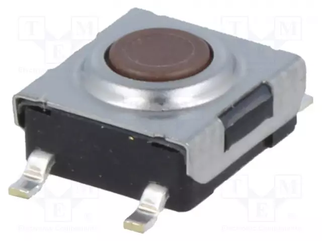 MIKROKYTKIN TACT - SPST - AS: 2 - 0,05A/24VDC - 1,57N - 6,2X6,2X3,1MM - TACT mikrokytkimet - CB315FP - 1