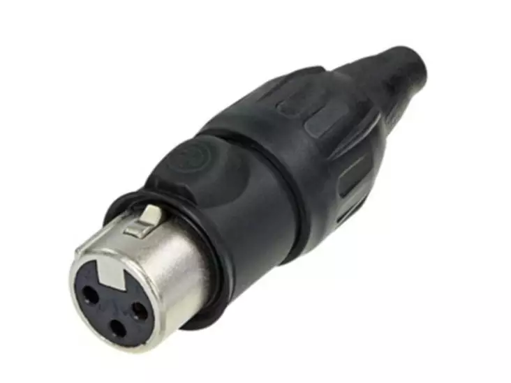 NEUTRIK - TOP SERIES HEAVY-DUTY XLR 3 POLE FEMALE CABLE CONNECTOR - XLR liittimet ja tarvikkeet - NC3FXTOP - 1