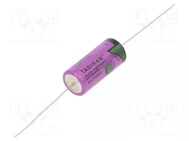 PARISTO: LITIUM- (LTC) - 2/3AA,2/3R6 - 3,6V - 1500MAH - Ø14,7X33,5MM - Alkaliparistot - SL-761P - 1