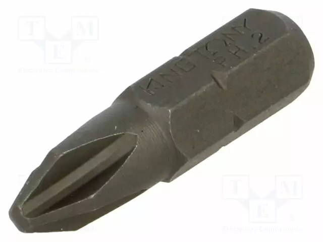 RUUVAUSKÄRKI - PHILLIPS - PH2 - 1/4" - KOK.PIT: 25MM - Ruuvauskärjet - KT-102502P - 1