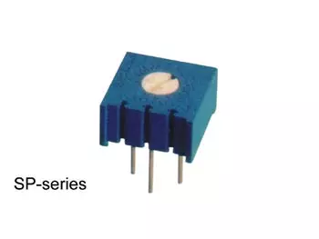 TRIMMERIPOTENTIOMETRI CERMET 1-KIERROS 10R - 10-kierrospotentiometrit - E010SP - 1