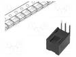 KYTKIN: ANTURI-AS: 2 - SPST - 0,02A/20VDC - MUSTA - 5OHM - THT - 45° - Anturikytkimet - TM1000Q - 1