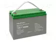 AKKU: LYIJYHAPPO - 12V - 100AH - AGM - AUTOMAATTINEN - 320X165X210MM - Lyijyhyytelöakut - ACCU-HP100-12Q - 1