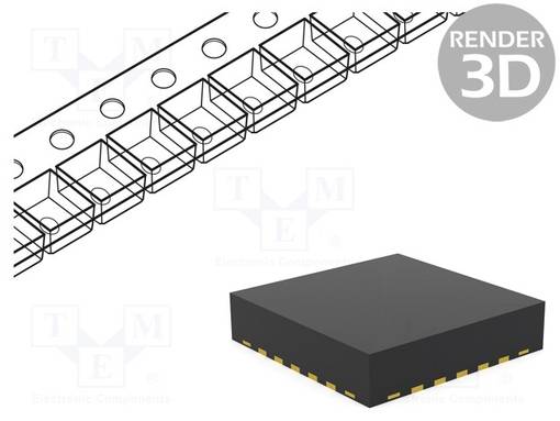 IC: PIC-MIKRO-OHJAIN - 16KB - 32MHZ - 1,8÷3,6VDC - SMD - VQFN20 - PIC24 - PIC 16-bit sarja - 24F16KL401T-IMQ - 1