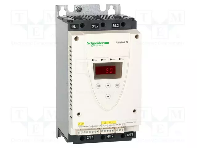 AUTOMAATIO­MODUULI: SOFTSTART - DIN-KISKOLLE - 15KW - 32A - Pehmokäynnistimet - ATS22D32Q - 1