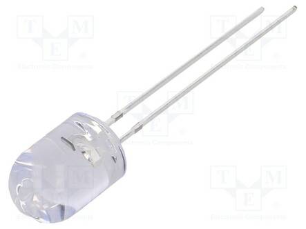 CRLED - SININEN - 8MM - 5800MCD - 30° - ETUOSA: KUPERA - 5,5÷20VDC - Pyöreät LEDit - OSB5SA8B31B-CR - 1