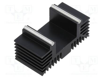 JÄÄHDYTYSLEVY - TO252,TO263 - MUSTA - L: 12,7MM - W: 26MM - Jäähdytyslevyt - DA-T263-401E-TR - 2
