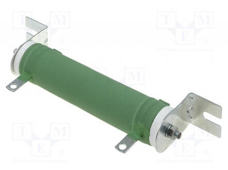 LANKAVASTUS - 100OHM - 100W - ±5% - Ø31X140MM - 300PPM/°C - SILMUKKA - Tehovastukset - QL100-100R - 1