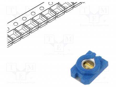 TRIMMERI: KERAAMINEN - 2PF÷6PF - SMD - SININEN - 100VDC - DIEL: NP0 - Trimmerikondensaattorit - SR600TR - 1