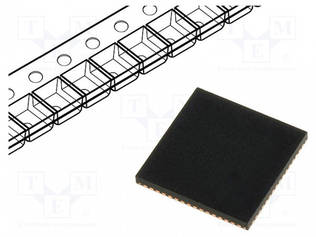 IC: AVR-MIKROOHJAIN - VQFN44 - 2,7÷5,5VDC - ULK.KATK: 13 - CMP: 1 - 0,5MM - AVR 8-bit sarja - ATMEGA32U4-MUR - 1