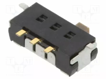 LIUKUKYTKIN - AS: 2 - SPDT - 0,4A/28VAC - ON-ON - LÄHDÖT: JUOTTOON - Mikrokytkimet - SS312SAH4-R - 2