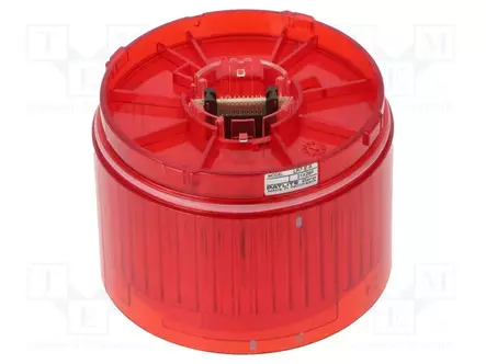 PUNAINEN - LED - 24VDC - IP65 - Ø70X50MM - LR7 - -20÷50°C - Teollisuuden merkinantolaitteet - LR7-E-R - 1