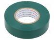 ERISTYSTEIPPI - W: 19MM - L: PAKS.: 0,15MM - VIHREÄ - 200% - Eristysteipit ja -nauhat - HTAPE-FLX-19GR - 1
