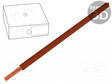 JOHTO - H05V-K - CU - 1MM2 - PVC - RUSKEA - 300V,500V - LUOKKA: 5 - Yksisäikeiset asennuskaapelit - H05VK100BR - 1