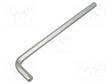 WRENCH: HEX KEY - HEX 10MM - TOOL STEEL - LONG - L: 234MM - Kuusiokolo- ja TORX avaimet - KT-112510MR - 1
