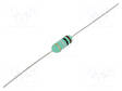 LANKAVASTUS - 20OHM - 2W - ±5% - Ø0,54X28MM - Ø3,5X10MM - 300PPM/°C - Tehovastukset - KNP02U-20R - 1