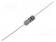 LANKAVASTUS - 27OHM - 1W - ±5% - Ø0,54X28MM - Ø3,5X10MM - 300PPM/°C - Tehovastukset - KNP01WS-27R - 1
