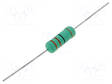 LANKAVASTUS - 2OHM - 5W - ±5% - Ø0,75X28MM - Ø6,5X17,5MM - 400PPM/°C - Tehovastukset - KNP05WS-2R - 1