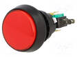 PAINOKYTKIN - AS: 2 - SPDT - 10A/250VAC - ON-(ON) - VALAISTUS: LED - Standardikytkimet - VAQ-9-10-12-R - 1