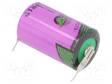 PARISTO: LITIUM- (LTC) - 1/2AA - 3,6V - 1200MAH - Ø14,7X25,2MM - 2PIN - Alkaliparistot - SL-350PR - 1