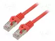 PATCH KAAPELI - F/UTP - CAT 6 - RJ45-PISTOKE,MOLEMMIN PUOLIN - LANKA - RJ45 Ethernet kaapelit - PCF6-10CC-0100-R - 1