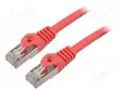 PATCH KAAPELI - F/UTP - CAT: 6 - RJ45-PISTOKE,MOLEMMIN PUOLIN - LANKA - RJ45 Ethernet kaapelit - PCF6-10CC-3000-R - 1
