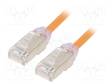 PATCH KAAPELI - F/UTP,TX6A-28™ - CAT: 6A - RAUTACU - 3M - LSZH - 28AWG - RJ45 Ethernet kaapelit - STP28X3MOR - 1