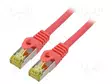 PATCH KAAPELI - S/FTP - CAT: 6A - RJ45-PISTOKE,MOLEMMIN PUOLIN - LANKA - RJ45 Ethernet kaapelit - PCF6A-10CU-0100-R - 1