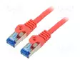 PATCH KAAPELI - S/FTP - CAT: 6A - RJ45-PISTOKE,MOLEMMIN PUOLIN - LANKA - RJ45 Ethernet kaapelit - PCF6A-10CC-0150-R - 1