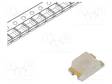 LED - KELTAINEN - SMD - 0805 - 7MCD - 2,1÷2,6VDC - 2X1,3X0,8MM - 130° - 20MA - Pintaliitos LED - SML-LXT0805YW-TR - 1