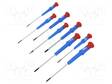 SCREWDRIVER: PRECISION-SET - PRECISION - PHILLIPS - 8PCS. - Ruuvimeisselit ja sarjat - KT-32118MR - 1