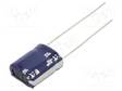 SUPERKONDENSAATTORI - THT - 100MF - 5VDC - -20÷80% - 5,5X10,8X12,5MM - Superkondensaattorit - PB-5R0V104-R - 1