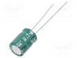 SUPERKONDENSAATTORI - THT - 1F - 2,7VDC - -10÷30% - Ø8X13,5MMOHM - Superkondensaattorit - HV0810-2R7105-R - 1