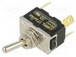VIPUKYTKIN - ASENNOT: 2 - DPST - OFF-ON - 10A/250VAC - T7 - VIPU: PYÖREÄ - 1,5KV - Vipukytkimet - T7A21A3B2H5R - 1