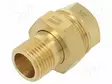 LIITIN: KAKSOISLIITIN - MAX.6BAR@ - Liittimet ja johdot pneumatiikkaan - 331-4BR - 2