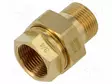 LIITIN: KAKSOISLIITIN - MAX.6BAR@ - Liittimet ja johdot pneumatiikkaan - 331-5BR - 1