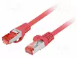 PATCH KAAPELI - S/FTP - CAT: 6 - RJ45-PISTOKE,MOLEMMIN PUOLIN - LANKA - CU - RJ45 Ethernet kaapelit - PCF6-10CU-2000-R - 1