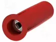 LABORATORY CONNECTOR: 4MM BANANA - SOCKET - 30VAC - 60VDC - 36A - PUNAINEN - Banaanijatkoliittimet - PJP3010-I-R - 1
