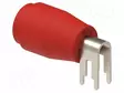 LABORATORY CONNECTOR: 4MM BANANA - SOCKET - 25A - PUNAINEN - NICKEL PLATED - Banaanijatkoliittimet - PJP3263SPCTPCB-R - 1