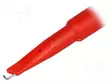MITTAUSKOUKKU - 5A - 70VDC - PUNAINEN - 4MM - 33VAC - Testauskoukut - PJP404-890-R - 2
